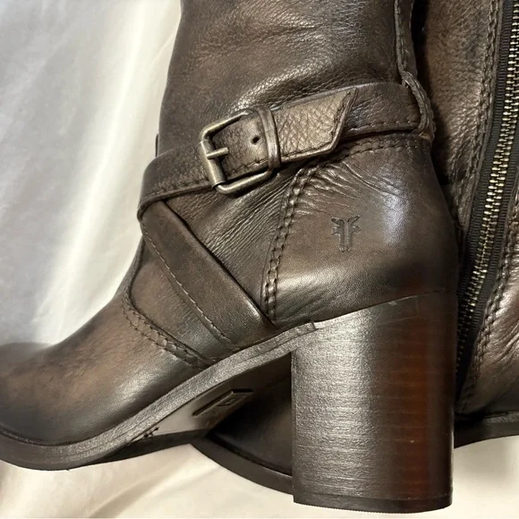 Frye Women’s Kelly Leather Over the Knee Boots Size 8.5 - Picture 10 of 13